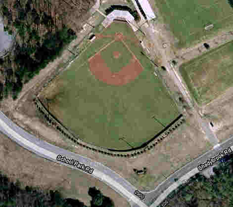 Ariel photo of Field of Dreams